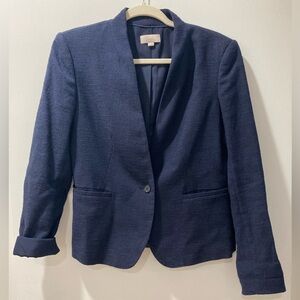 LOFT blazer, navy blue, size 6